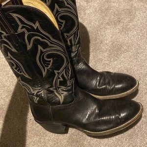 Hondo Vintage Handcrafted Classic Western Boots El Paso TX, Made in Mexico
